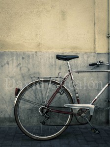 photography of old bycicle